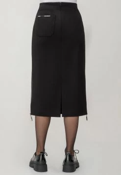 HELMIDGE Femme Jupe Crayon Schwarz -HELMIDGE Soldes Boutique bb1db5535ece4c3281d76bd31b0034a3