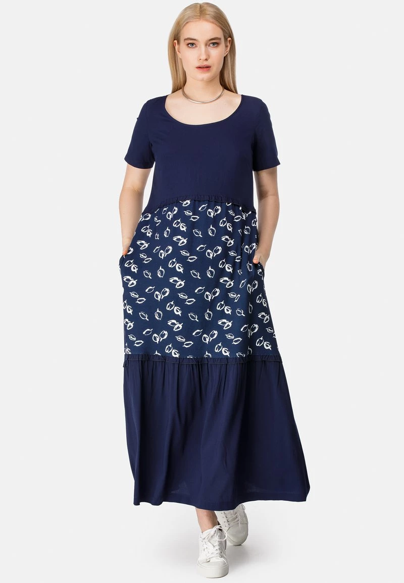 HELMIDGE Robe Longue Blau Femme 3 HELMIDGE Robe Longue Blau Femme