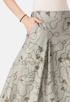 HELMIDGE Jupe Plissée Beige Femme -HELMIDGE Soldes Boutique bc24e03a65f141dabf568cf3fdbf21a8