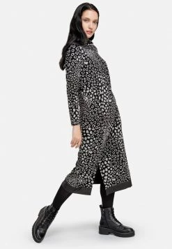 HELMIDGE Femme Robe Pull Schwarz -HELMIDGE Soldes Boutique bc45a46c1bf94fa8a7542fbe19ee61c8