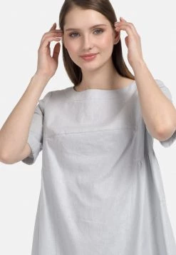 HELMIDGE Femme Robe De Jour Hellgrau -HELMIDGE Soldes Boutique bc7536989a954f5b8b13c950943a452b