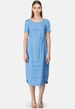 HELMIDGE Femme Robe De Jour Hellblau