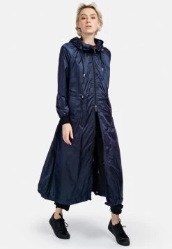 HELMIDGE Femme Trench Blau