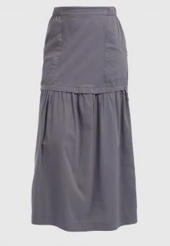 HELMIDGE Jupe Longue Dunkel Grau Femme -HELMIDGE Soldes Boutique bef938829804412d862a549e0865aa15