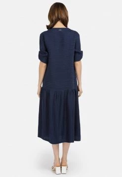 HELMIDGE Robe De Jour Dunkel Blau Femme -HELMIDGE Soldes Boutique bf682a95220e41d5b3318b85881cf92d