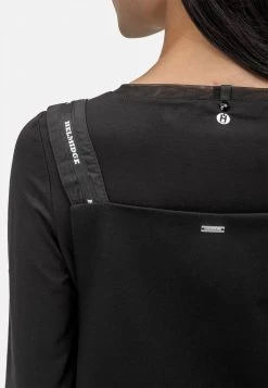 HELMIDGE Femme Robe De Jour Schwarz -HELMIDGE Soldes Boutique c1839ab1c622456485420e1a6c3b99b4