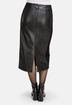 HELMIDGE Jupe Trapèze Schwarz Femme -HELMIDGE Soldes Boutique c277bfc0a7ea411fad2ae6121a3660ee