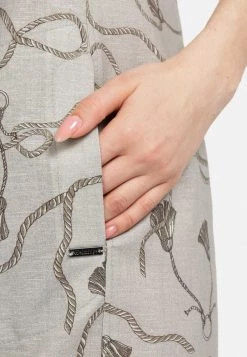 HELMIDGE Femme Robe De Jour Beige -HELMIDGE Soldes Boutique c432fccba14843fab11032229f2a65d4