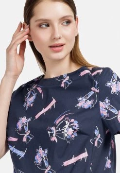 HELMIDGE Femme Robe De Jour Blau -HELMIDGE Soldes Boutique c7dc7cf14cd64f32ab45c696ece0aff6