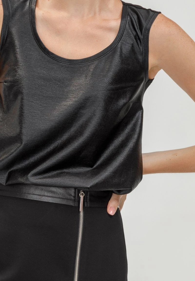 HELMIDGE Débardeur Schwarz Femme 7 HELMIDGE Débardeur Schwarz Femme – Image 5