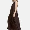 HELMIDGE Robe Longue Braun Femme -HELMIDGE Soldes Boutique c8fc08b63393488fa7a99955915e9601