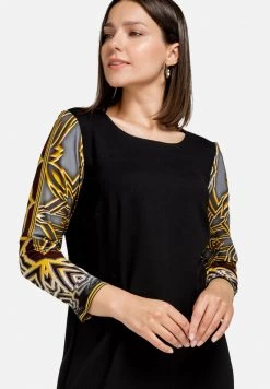 HELMIDGE Robe En Jersey Schwarz Femme -HELMIDGE Soldes Boutique c96f5da185f348959af30607efb51a83