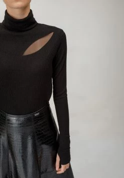 HELMIDGE Pullover Schwarz Femme -HELMIDGE Soldes Boutique ca5bfc36241d43c2948857df80854a43