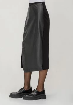 HELMIDGE Femme Jupe Trapèze Schwarz -HELMIDGE Soldes Boutique cb1922f4e56e41f8b474551ac0b4340c