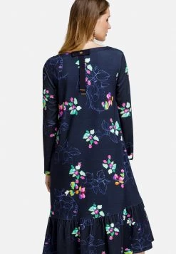 HELMIDGE Femme Robe De Jour Dunkel Blau -HELMIDGE Soldes Boutique cb6fa6b44ee148158ec655bdd3d0ca33