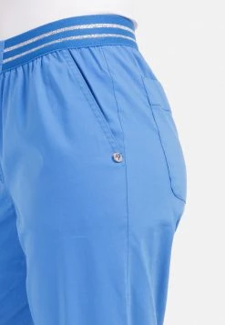 HELMIDGE GLITZEREFFEKT Pantalon Classique Blau Femme -HELMIDGE Soldes Boutique d153bc0e69d342eeae80b5cd1b86e8fc