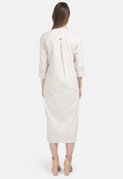 HELMIDGE Femme Robe Chemise Hellbeige -HELMIDGE Soldes Boutique d4190a3e35594156885bfad83e4c6059