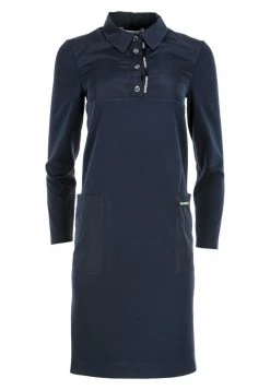 HELMIDGE Femme Robe Chemise Blau -HELMIDGE Soldes Boutique d4c53f338d684adeb88510406fc6fe12