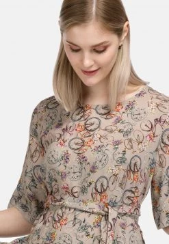 HELMIDGE Robe Longue Beige Femme -HELMIDGE Soldes Boutique d4e0f84182f54c7e914ef16ae11ac536