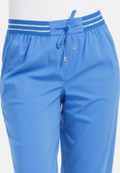 HELMIDGE GLITZEREFFEKT Pantalon Classique Blau Femme -HELMIDGE Soldes Boutique d575dacdf9bd460cbc398f7ad470dce0