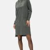 HELMIDGE Femme Robe En Jersey Hellkhaki -HELMIDGE Soldes Boutique d72169cc79b046c396d49c5eef5a09c5