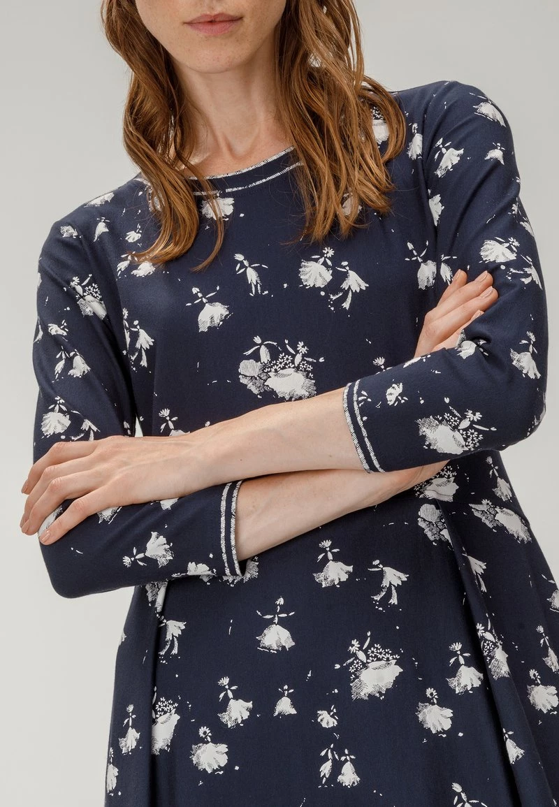 HELMIDGE Femme Robe De Jour Blau 6 HELMIDGE Femme Robe De Jour Blau – Image 4