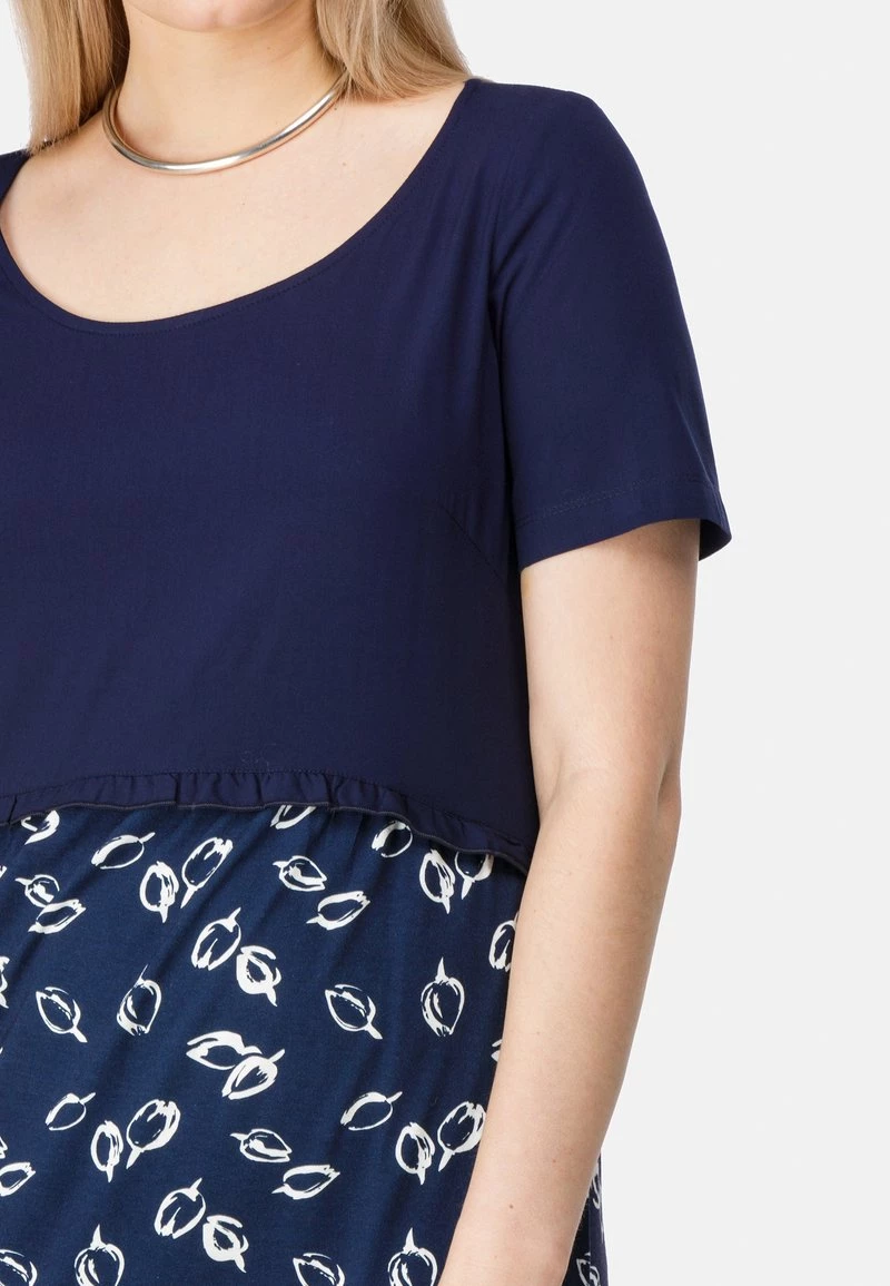 HELMIDGE Robe Longue Blau Femme 7 HELMIDGE Robe Longue Blau Femme – Image 5