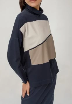 HELMIDGE Femme Sweatshirt Blau 9 HELMIDGE Femme Sweatshirt Blau -HELMIDGE Soldes Boutique d97b93adae754f81b1b6a7aadd2ac052