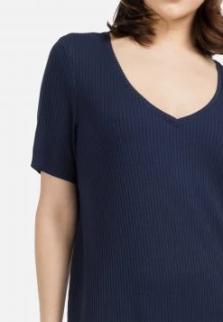 HELMIDGE Robe Fourreau Blau Femme -HELMIDGE Soldes Boutique dbf2d062e7314a018263a508a7ad3e66