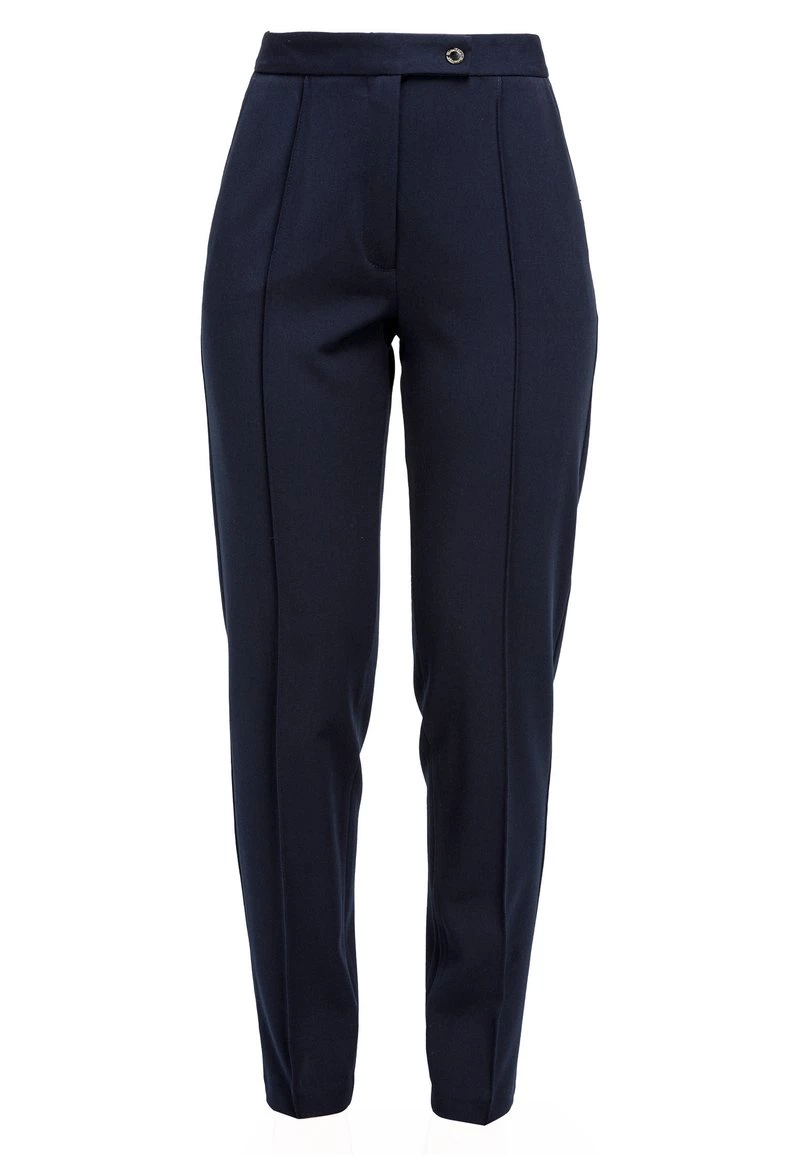 HELMIDGE Femme Chino Dunkel Blau 6 HELMIDGE Femme Chino Dunkel Blau – Image 4