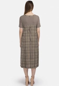 HELMIDGE Femme IM KARO DESSIN Robe De Jour Beige 11 HELMIDGE Femme IM KARO DESSIN Robe De Jour Beige -HELMIDGE Soldes Boutique dcebf205ca154a578a8164283db86a8d