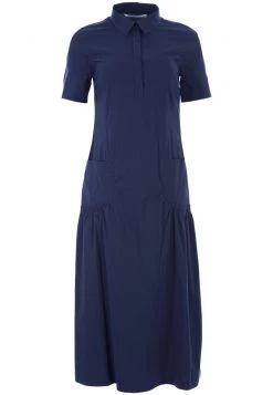 HELMIDGE Robe Chemise Blau Femme 12 HELMIDGE Robe Chemise Blau Femme -HELMIDGE Soldes Boutique dd3db032ee034b9b80b16942393f7b25