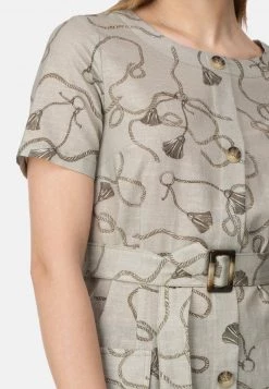 HELMIDGE Robe Chemise Beige Femme 10 HELMIDGE Robe Chemise Beige Femme -HELMIDGE Soldes Boutique ded193801c1a4d5ebf971673daca54b2