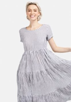 HELMIDGE Femme Robe De Jour Hellgrau -HELMIDGE Soldes Boutique df2ad08299894a6fbcd67f2b24ad38a4