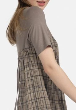 HELMIDGE Femme IM KARO DESSIN Robe De Jour Beige 12 HELMIDGE Femme IM KARO DESSIN Robe De Jour Beige -HELMIDGE Soldes Boutique dfe3fa05efeb4bea8e4d340361054ada