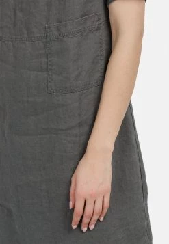 HELMIDGE Femme Robe De Jour Khaki -HELMIDGE Soldes Boutique e00b47c0b3234bb2b40bfc457b4bc8ab