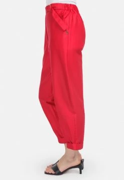 HELMIDGE Pantalon Classique Rot Femme -HELMIDGE Soldes Boutique e298be2791ec4244b6ea0f7fb2a07cbe