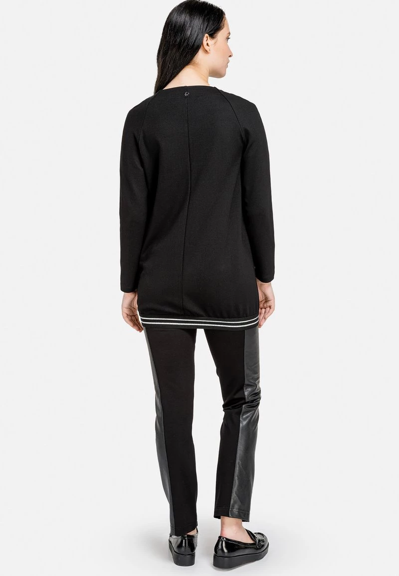 HELMIDGE Femme T Shirt à Manches Longues Schwarz/weiss 4 HELMIDGE Femme T Shirt à Manches Longues Schwarz/weiss – Image 2