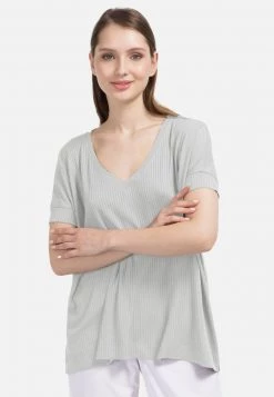 HELMIDGE Blouse Hellgrau Femme