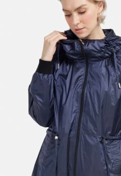 HELMIDGE Femme Trench Blau -HELMIDGE Soldes Boutique e4071f1f3ade464ead6b562617c4d726