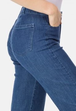 HELMIDGE Jean Droit Blau Femme 11 HELMIDGE Jean Droit Blau Femme -HELMIDGE Soldes Boutique e44a2d0e2723437486c95c971cfae83c