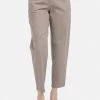 HELMIDGE Femme Pantalon Classique Beige