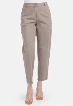 HELMIDGE Soldes Boutique 10 HELMIDGE Femme Pantalon Classique Beige