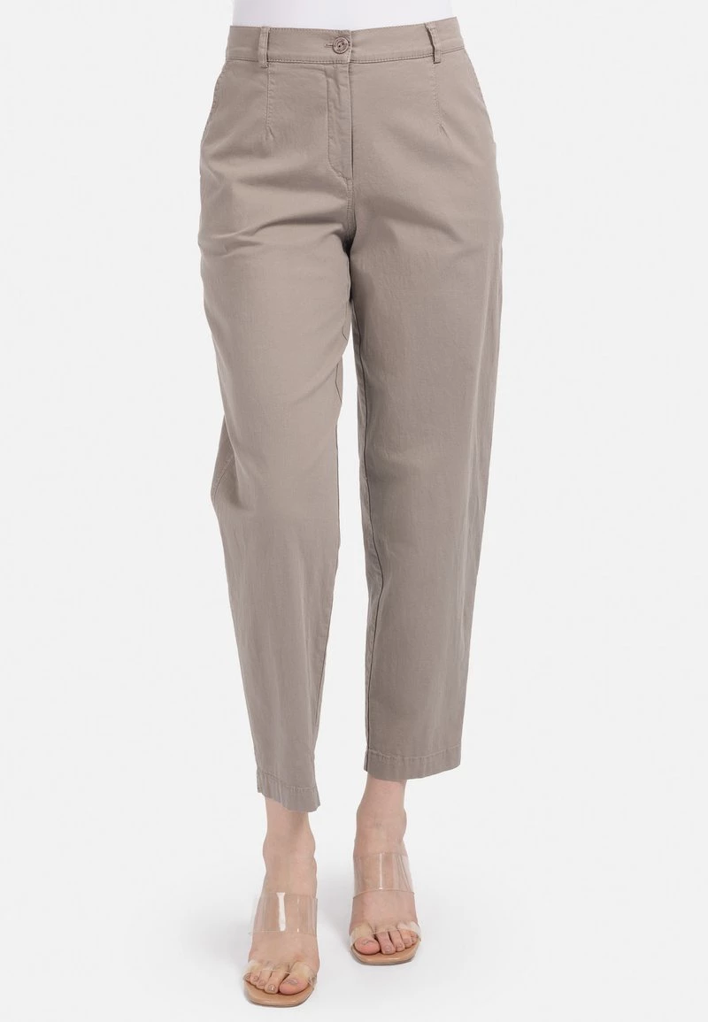 HELMIDGE Femme Pantalon Classique Beige 3 HELMIDGE Femme Pantalon Classique Beige