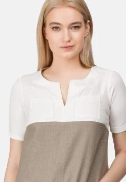 HELMIDGE Robe De Jour Braun Femme -HELMIDGE Soldes Boutique e608789817cf49dcaed6addb89864917