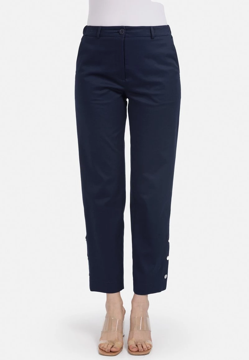 HELMIDGE Femme Chino Dunkel Blau 3 HELMIDGE Femme Chino Dunkel Blau