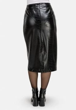 HELMIDGE Jupe Crayon Schwarz Femme -HELMIDGE Soldes Boutique e7d27474176341048a250a460215207a