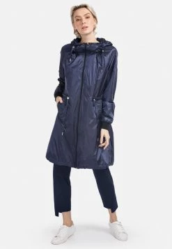 HELMIDGE Femme Trench Blau