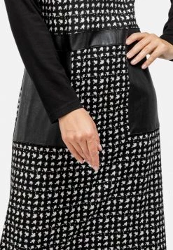 HELMIDGE Femme Robe En Jersey Schwarz -HELMIDGE Soldes Boutique e86e8bcc1e5549eb8d54b1b5d68515a5