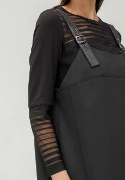 HELMIDGE Femme Robe De Jour Schwarz -HELMIDGE Soldes Boutique e93c8c0eba54424494518f5da074d001